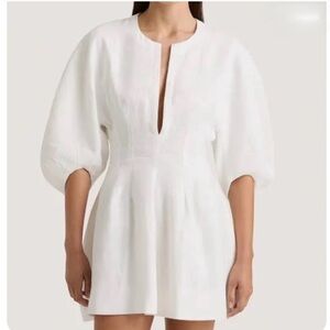 Faithfull the Brand soleil White Mini Dress